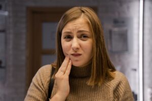 dental crown sensitivity